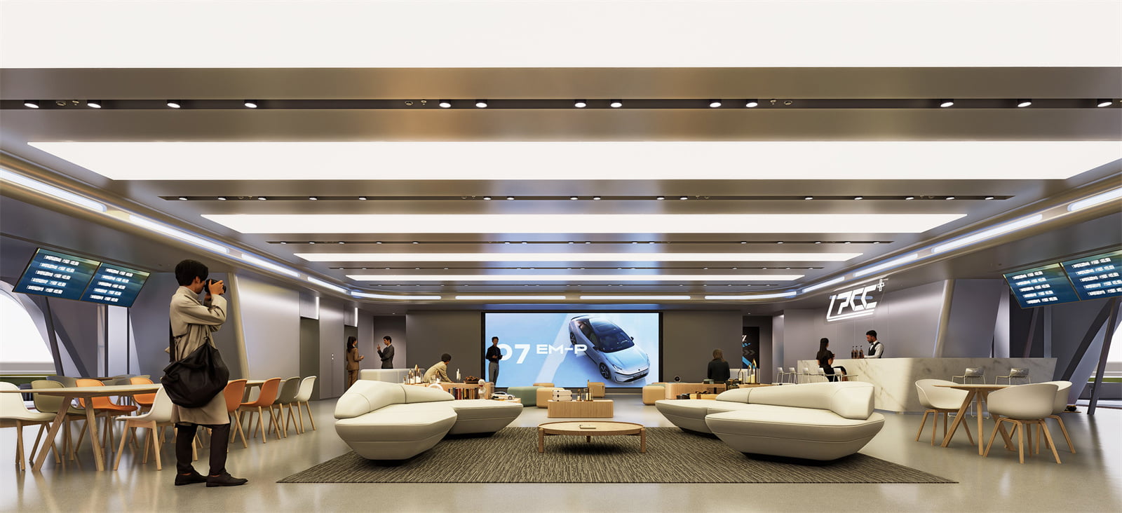 二层多功能空间效果图