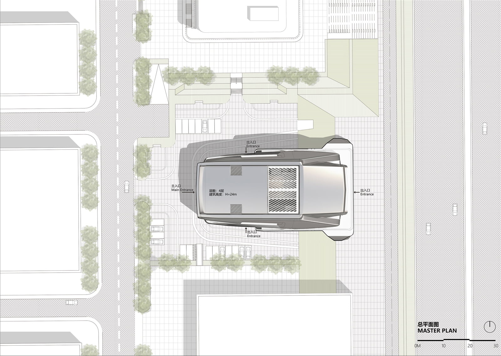 领克 MEC 汽车运动体验中心(成都)总平面图